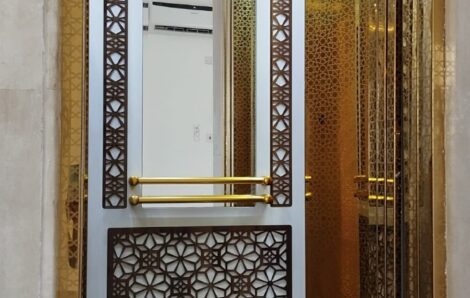 Private Villa – Deco-steel lift +wood